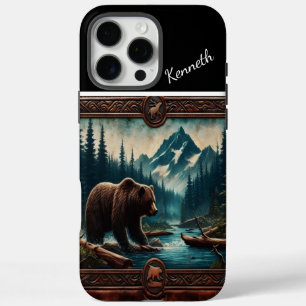 Mountain Stream Grizzly iPhone 16 Pro Max Case