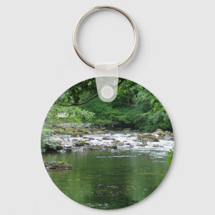 Mountain stream key ring