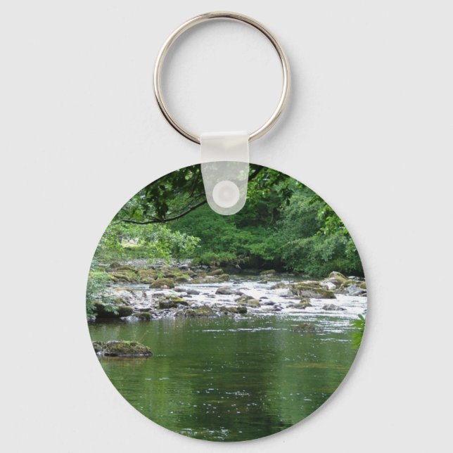 Mountain stream key ring (Front)