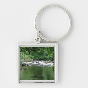 Mountain stream key ring