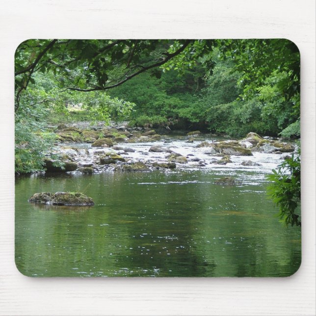 Mountain stream mouse mat (Front)