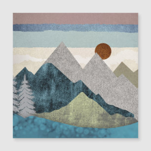 Mountain Striped Sky