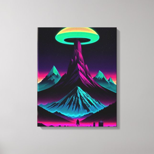 Mountain Sucker Canvas Print (Front)