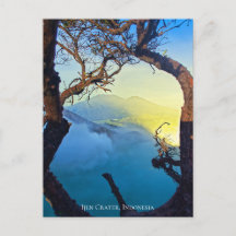 Mountain Sulphur Crater Blue Pond Frame