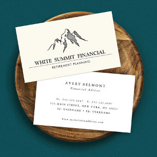 Mountain Summit Finance Professional Business Card