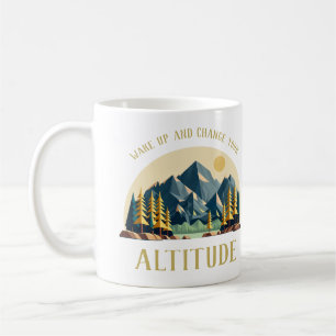 Mountain Sunrise Hiker Coffee Mug