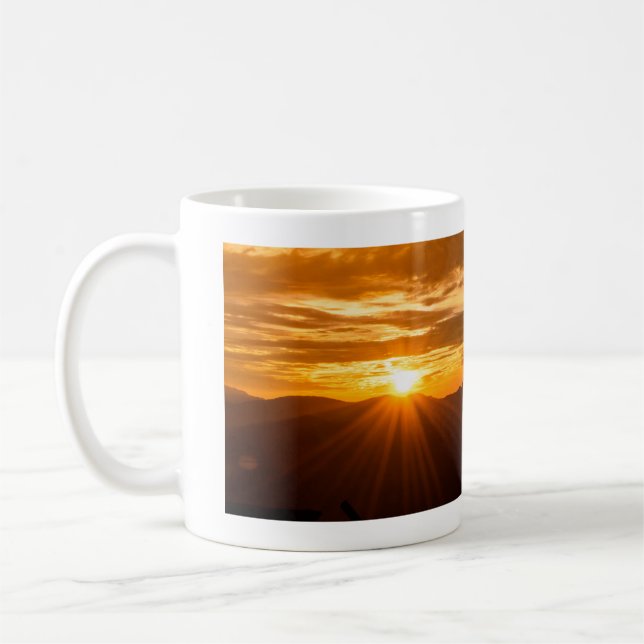 Mountain Sunrise Mug (Left)