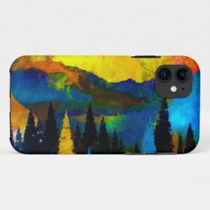 Mountain sunset iPhone 11 case