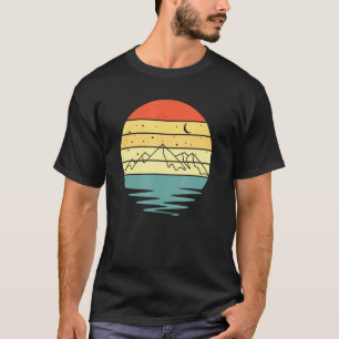 Mountain Sunset Outdoor And Nature  2 T-Shirt