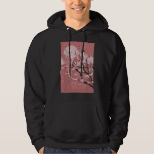 Mountain Sunset Pink Flower Japan Sakura Cherry Bl Hoodie