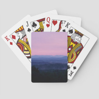 Mountain Sunset Playing Cards