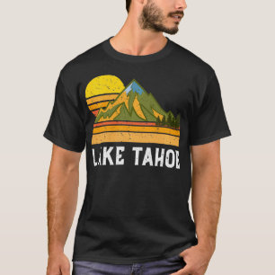 Mountain Sunset Vacation Gift Lake Tahoe T-Shirt