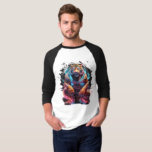 Mountain tiger T-Shirt (Front Full)