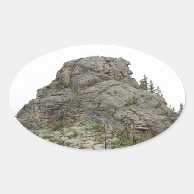 Mountain Top Sticker (Front)