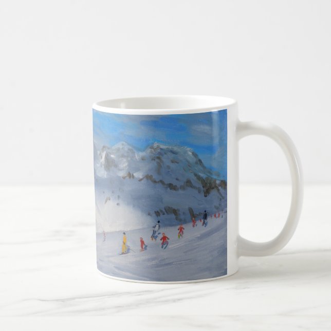 Mountain Tops Tignes 2009 Coffee Mug (Right)
