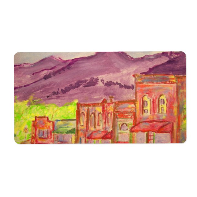 mountain town art (Front)