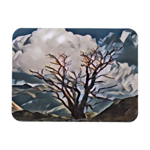 MOUNTAIN TREE MAGNET