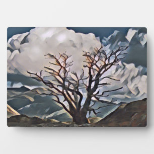 MOUNTAIN TREE PLAQUE