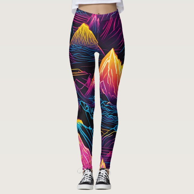 mountain trousers fluo leggings (Front)