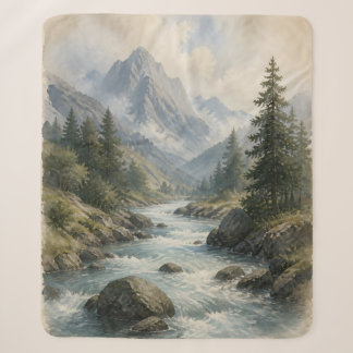 Mountain Valley Sherpa Blanket