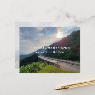 Mountain View at Benge's Gap Postcard