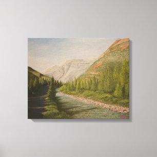 Mountain View Canvas Print