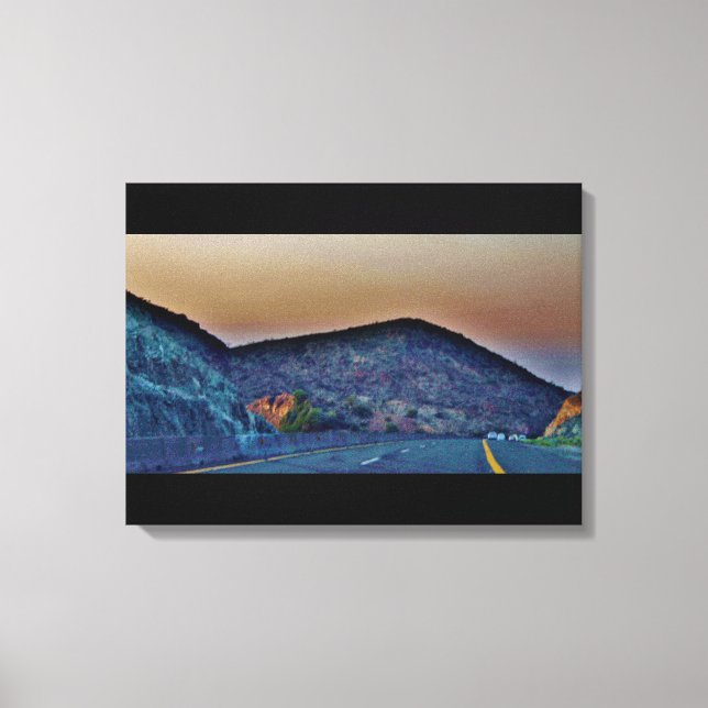 Mountain View Canvas Print (Front)