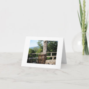 Mountain view card