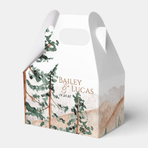 Mountain View Favour Boxes