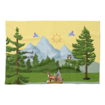 Mountain View Pillar Candle