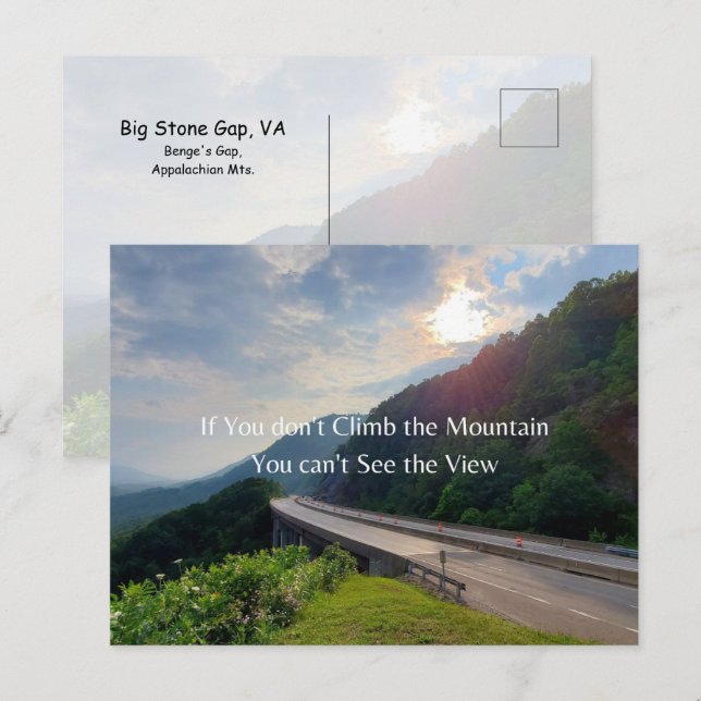 Mountain View Postcard (Front/Back)