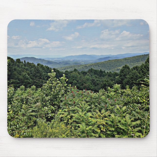 Mountain View - Shenandoah National Park Mouse Mat (Front)
