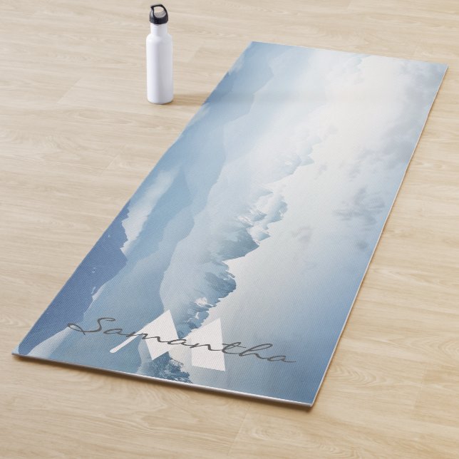 Mountain View Unique simple Design Yoga Mat (In Situ)