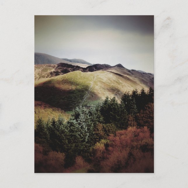 MOUNTAIN VIEWS OF WALES POSTCARD (Front)