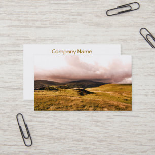 MOUNTAIN VIEWS, WALES BUSINESS CARD