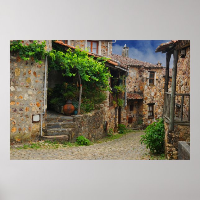 Mountain Village, Casal de São Simåo Portugal Poster (Front)