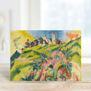 Mountain Village   Ernst Ludwig Kirchner Card