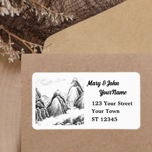 Mountain Village - Ink Label