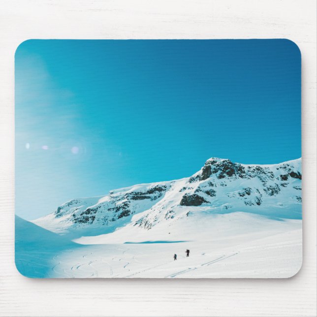 mountain walking mouse mat (Front)