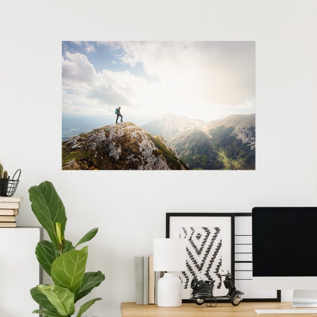 Mountain wanderer poster (Home Office)