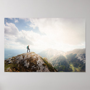 Mountain wanderer poster