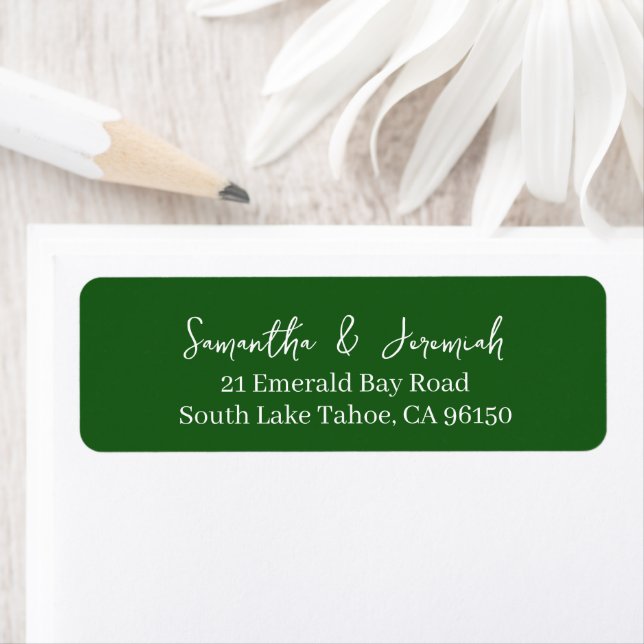 Mountain Wedding Invitation Address (Insitu)
