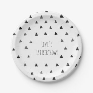 Mountain Wild One Party Paper Plates