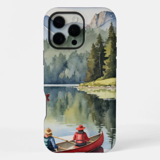 Mountain Wilderness Red Canoe Lake  iPhone 16 Pro Max Case