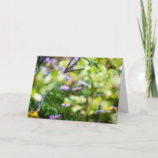Mountain Wildflowers Card