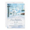 Mountain Winter Skiing Wedding Invitation