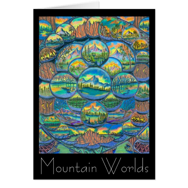 Mountain Worlds Drawings (Front)