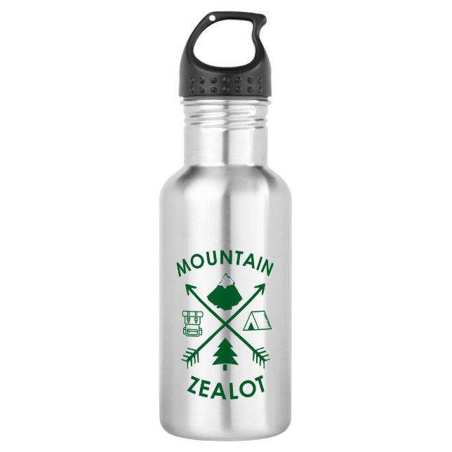 Mountain Zealot 532 Ml Water Bottle (Front)