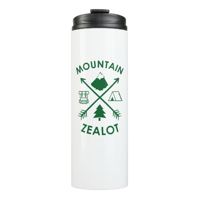 Mountain Zealot Thermal Tumbler (Front)