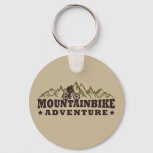 Mountainbike adventure key ring